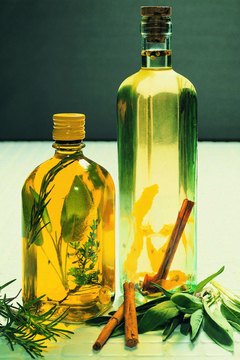 Stockbyte/Stockbyte/Getty Images Olive oil is a rich source of heart-healthy fats.