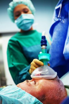 Jochen Sand/Digital Vision/Getty Images Most nurse anesthetists are employed in private physicians' offices or in hospitals.