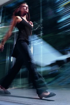 Digital Vision./Digital Vision/Getty Images Being punctual and reliable might increase your chances for a promotion.