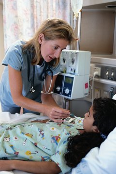 Keith Brofsky/Photodisc/Getty Images RNs often specialize in fields such as pediatrics.