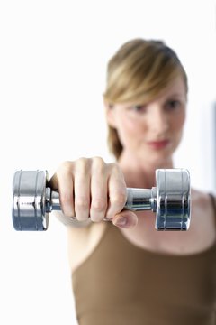 Getty Images/Digital Vision/Getty Images Perform raise variations to work your shoulders.