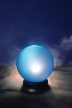 Let your vision diffuse as you gaze into the crystal ball.