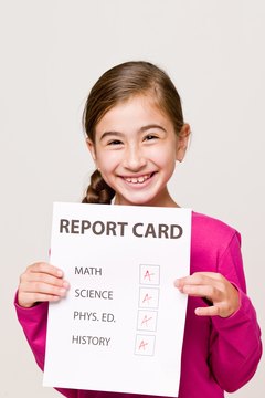 Some students are reinforced by good grades.