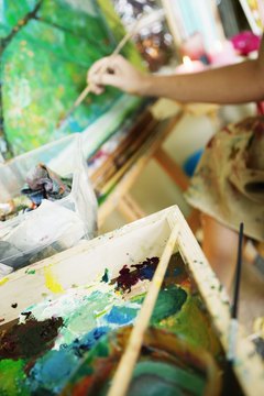 An artist's portfolio should show creativity, passion and a mix of media.