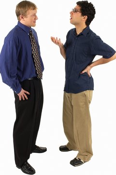 Communicate about your problem.