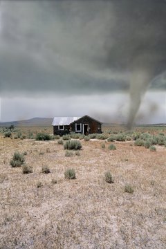 Thinkstock Images/Comstock/Getty Images If a disaster destroys your home or property, the IRS offers some relief.