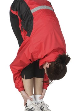 NA/PhotoObjects.net/Getty Images Toes touches stretch all muscles in the back of your hip and legs.