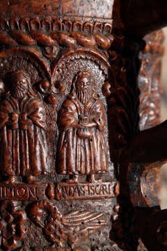 Judas was the treasurer of Jesus' group.