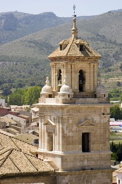 The Caravaca crucifix takes its name from the town of Caravaca in the Murcia region of Spain.