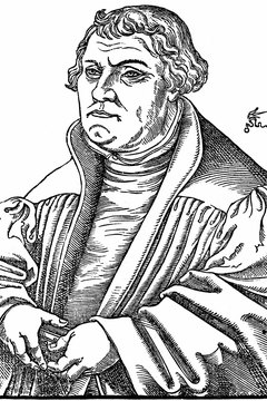 Martin Luther insisted that God's grace, given through faith, is the only source of salvation.