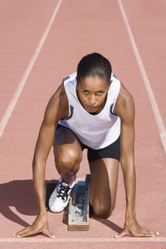 Polka Dot Images/Polka Dot/Getty Images Sprinting keeps your metabolism raised long after your workout is done.