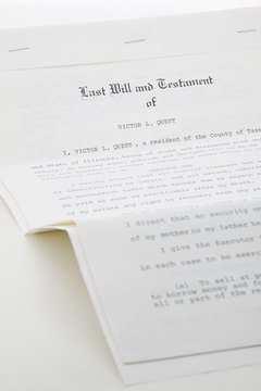 Jupiterimages/liquidlibrary/Getty Images Wills and trusts both provide for disposition of your assets after you die.