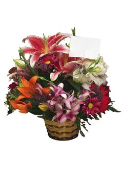Flowers are one way to send your condolences.