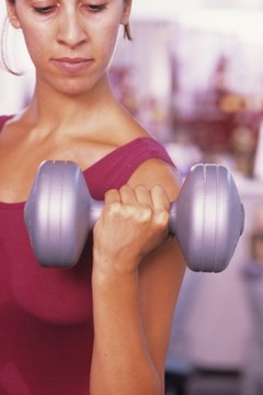 Andy Sotiriou/Photodisc/Getty Images Muscle swelling is often accompanied by muscle pain.