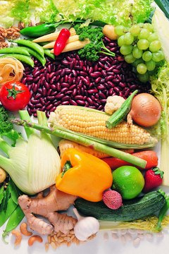 Stockbyte/Stockbyte/Getty Images Fiber is found naturally in plant foods and can be a part of a healthy diet.