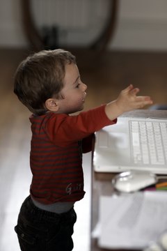 A little genius is in the making.