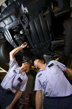 Auto body technicians who hold a college degree have a competitive edge.