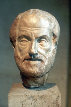 Aristotle's legacy is apparent in many fields, such as literature, philosophy, physics and rhetoric.
