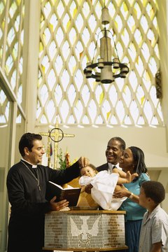 Baptism precedes confirmation in official church membership.