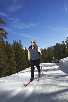 Thinkstock Images/Comstock/Getty Images The deeper the sidecut, the more easily a ski turns.