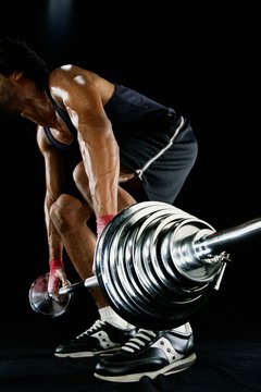 Digital Vision/Digital Vision/Getty Images The deadlift trains every major muscle group in your body.