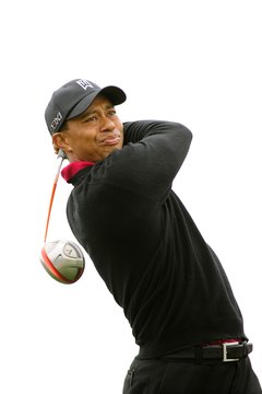 A few of the elements that generate Tiger's distance are club head speed, torque, hip rotation and balance.