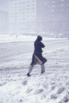 Paul Katz/Photodisc/Getty Images You may have to arrange alternative transportation in inclement weather.