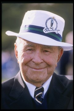 Gene Sarazen won his major championships with a ball that flew shorter than today's golf balls.