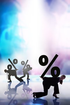 Comstock Images/Comstock/Getty Images Interest rates bear heavily on the cost of mortgage borrowing.