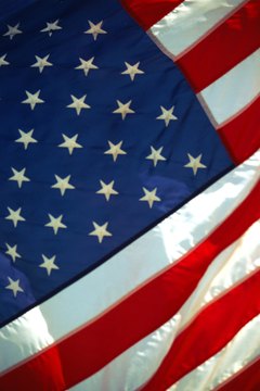 The U.S. flag is subject to a detailed code of etiquette.