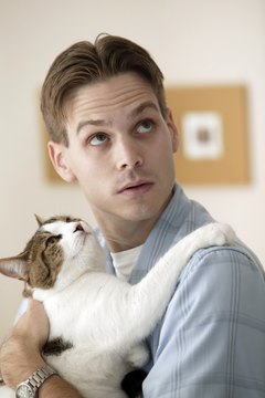 Comstock Images/Comstock/Getty Images "Just because I'm a cat doesn't mean I don't process emotions."