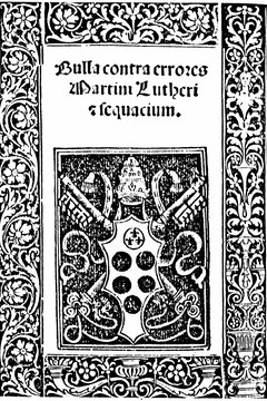 The Protestant Reformation began in earnest with the excommunication of Martin Luther.