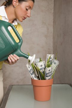 Creatas/Creatas/Getty Images Grow your money with patience and careful attention.