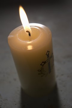 Votive candles are used for personal blessings of honor and devotion.