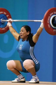 Mark Dadswell/Getty Images Sport/Getty Images Rock bottom front squat is essential for some weight-lifting training.