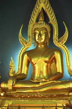 Buddhism is filled with images of the Buddha and other deities.