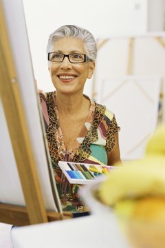 Stockbyte/Stockbyte/Getty Images A master artist has many characteristics.
