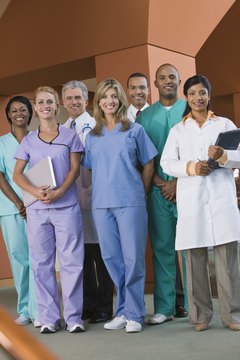 Jupiterimages/Comstock/Getty Images Licensed practical nurses work under the instruction and supervision of registered nurses and physicians.