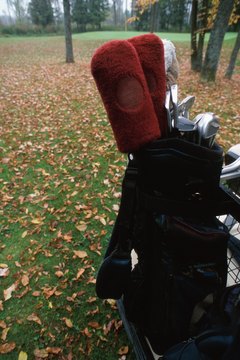 Golf head covers protect your clubs while letting you identify them for use.