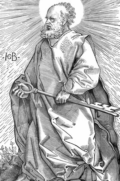 The Catholic Church traces its origins to Peter the Apostle.