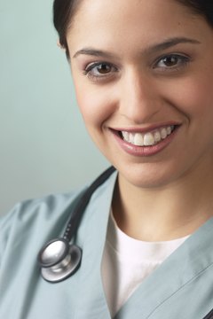 Hemera Technologies/AbleStock.com/Getty Images Registered nurses find work in hospitals, physician's offices and outpatient centers.