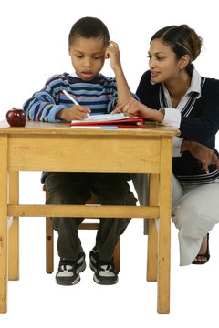 Special education teachers can provide individual assistance.