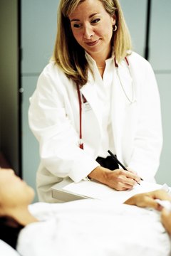 Ablestock.com/AbleStock.com/Getty Images Obstetricians monitor developing babies and try to foresee any medical complications.