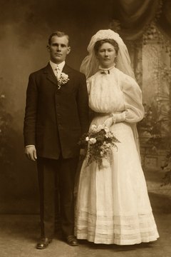 A traditional wedding.