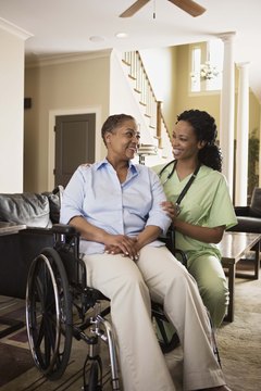 Jupiterimages/Brand X Pictures/Getty Images Disabled workers approaching retirement age face an important Social Security decision.