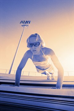 Jupiterimages/Photos.com/Getty Images Muscle soreness usually means you're on the right track.