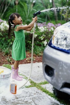Kraig Scarbinsky/Digital Vision/Getty Images Even small strips of vegetation help manage runoff.