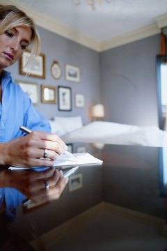 Writing is often an easier way to say you're sorry than meeting someone face-to-face.
