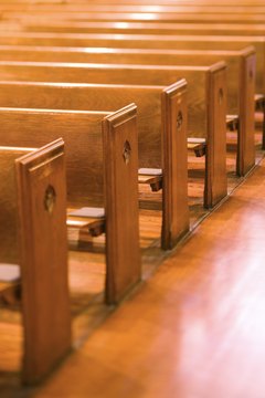 Jupiterimages/Comstock/Getty Images The IRS allows you to deduct certain church donations.