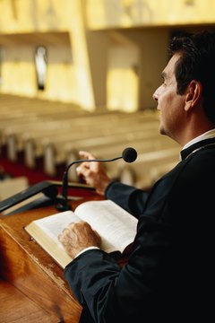 Ordained and licensed ministers may have different functions, depending on denomination.